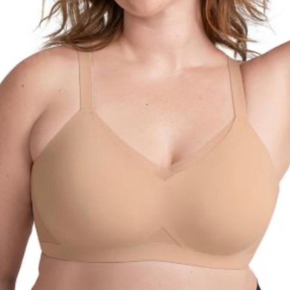 New Honeylove Liftwear Crossover Bra Size 1X or 40c, 40d in Sand Tan
